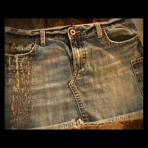 Jean skirt